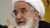 مهدی کروبی، از رهبران جنبش اعتراضی «سبز»