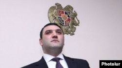 Armenia - Gevorg Kostanian, the chief military prosecutor, at a news conference in Yerevan, 19Jan2012.