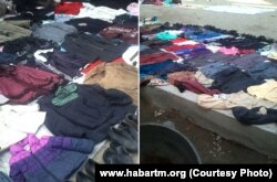 Türkmenabadyň käbir ýaşaýjylary köne harytlaryny bazara çykaryp başlady. TAH-yň suraty