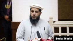 د افغانستان د مشرانو جرګې رییس فضل هادي مسلمیار