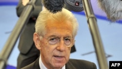 Premierul italian Mario Monti