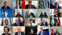 A virtual discussion on extending the arms embargo at the Security Council on June 30.