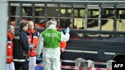 Pas incidentit në aeroportin e Frankfurtit, 2 mars 2011.