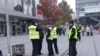 Полицајци во центарот на Скопје 
