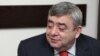 Armenia - Ambassador-at-large Levon Sarkisian speaks in Yerevan, 30Nov2011.