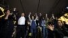 Главы МИД трех стран на митинге в Тбилиси