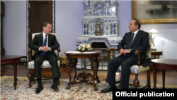 Դմիտրի Մեդվեդև - Հովիկ Աբրահամյան հանդիպումը Մոսկվայում, 5-ը փետրվարի, 2015թ․