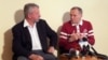 Аляксандар Мілінкевіч і Уладзімер Някляеў