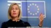 ÝB-niň daşary syýasat başlygy Federika Mogherini 