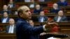 Armenia - Speaker Hovik Abrahamian addresses the National Assembly in Yerevan, 3Feb2014.