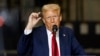 U.S. presidential candidate Donald Trump speaks at a campaign event in North Carolina on September 25. 