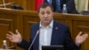 Колишній прем’єр-міністр Молдови Влад Філат під час виступу у парламенті. Кишинів, 15 жовтня 2015 року