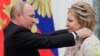 Володимир Путін і Валентина Матвієнко в Кремлі (архівне фото)