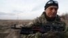 Український військовослужбовець у Широкині. 25 лютого 2015 року