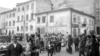 Єврейська дільниця у Львові біля синагоги «Якуб Глянцер Шул» до Другої світової війни