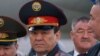 Молдомуса Конгантиев в период работы министром внутренних дел. 