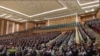 Türkmenistanyň Halk Maslahatynyň nobatdan daşary mejlisi. 11-nji fewral, 2022 ý. Döwlet telewideniýesinden alyndy.