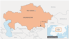 Kazakhstan map -- webmap 