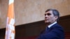 Лидер партии «Республика» Арам Саргсян на съезде партии, Ереван, 21 декабря 2012 г.