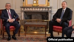 Սերժ Սարգսյան և Իլհամ Ալիև, Բեռն, 19-ը դեկտեմբերի, 2015թ․ 