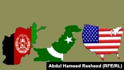 د امریکا، پاکستان او افغانستان بیرغونه