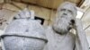Iran -- Statue of Iranian poet Omar Khayyam by Hossein Fakhimi, undated.