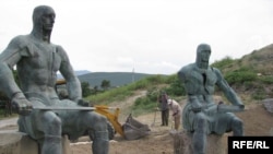 Memorialul de la Gori al militarilor uciși în războiul din 2008