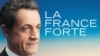 Poster de campanie cu Nicolas Sarkozy