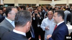 Премиерот Никола Груевски на средба со бизнис заедницата и стопанските комори. .