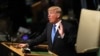 Președintele Donald Trump la ONU al 19 septembrie evocînd Iranul
