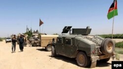 A large-scale operation to retake Helmand's Nawa district has been under way since July 15. (file photo)