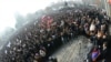 Armenia - Thousands of people demonstrate in Yerevan against controversial pension reform, 18Jan2013.