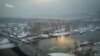 Водохреща з висоти пташиного польоту (відео)
