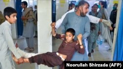 ارشیف، ننګرهار کې په یوه انتحاري حمله کې ټپي شوی ماشوم