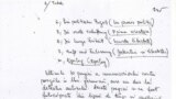 Pagină a raportului semnat de "Voicu"