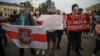 Государственное телевидение в Беларуси пугает протестующих против режима Лукашенко войной и «бандеровщиной»