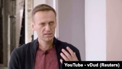 Imprisoned Russian opposition leader Aleksei Navalny (file photo)