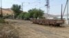 Сулюкта. Участок железной дороги, ранее использовавшейся Таджикистаном, но оставшейся на территории КР.