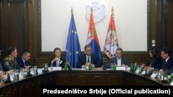 Președintele Aleksandar Vučić, la ședința Consiliului de Securitate, Belgrad, 21 noiembrie 2019