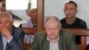 Адвокаты и подсудимые по делу о событиях в Шетпе. Актау, 17 апреля 2012 года.