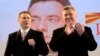 Presidento Gjorgje Ivanov (djathtas) dhe kryeministri Nikolla Gruevski 