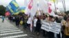 Митинг по проблеме статуса русского языка в Харькове. Украина, 30 августа 2012 года.