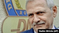 Liviu Dragnea is the leader of Romania's ruling Social Democratic party. (file photo)