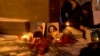 Antifascists gather in Khabarovsk on January 19 to commemorate the deaths of Stanislav Markelov and Anastasia Baburova who were shot dead in Moscow five years previously. 