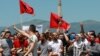 Dita e tretë e protestave në Shkup