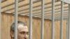Mikhail Khodorkovsky at a court hearing in Moscow in May 2005