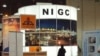 Iran – A stand of the National Iranian Gas Company (NIGC) at an exhibition on Kish Island.